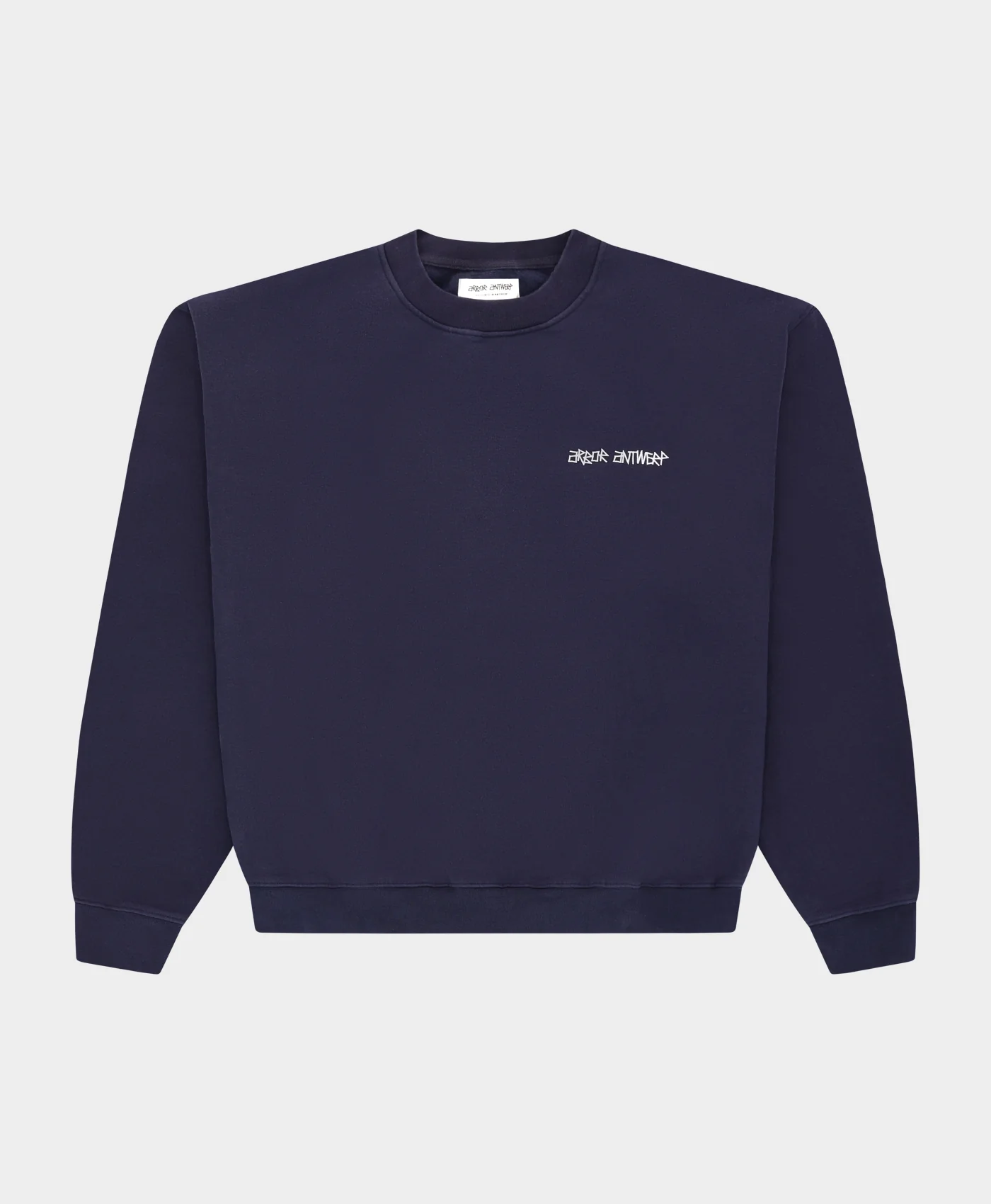 Heartwork Crewneck Blue — Arbor Antwerp