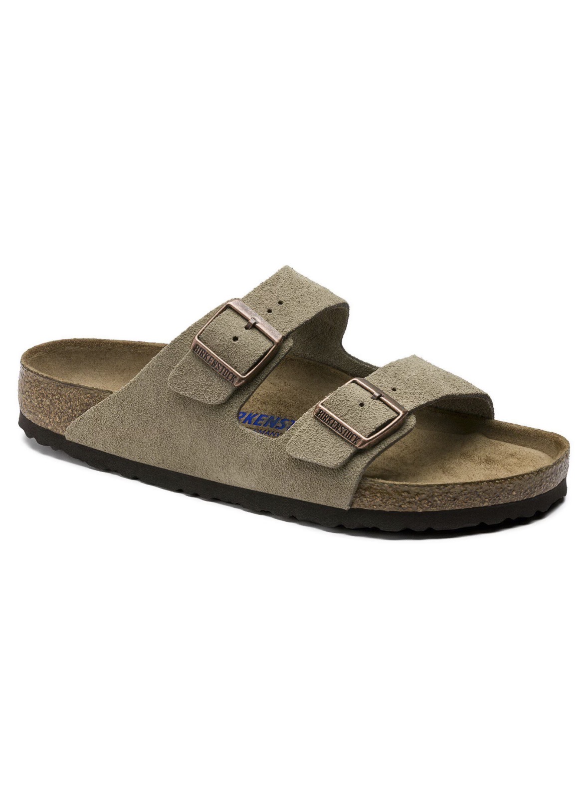 Arizona Lit de pied souple taupe — Birkenstock