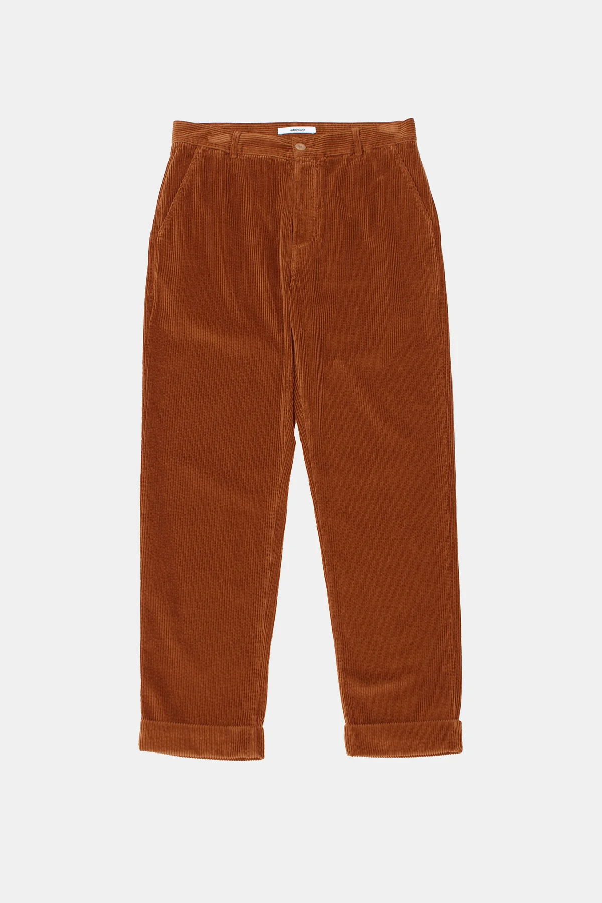 JORGE PANT PLAIN BROWN — Edmmond