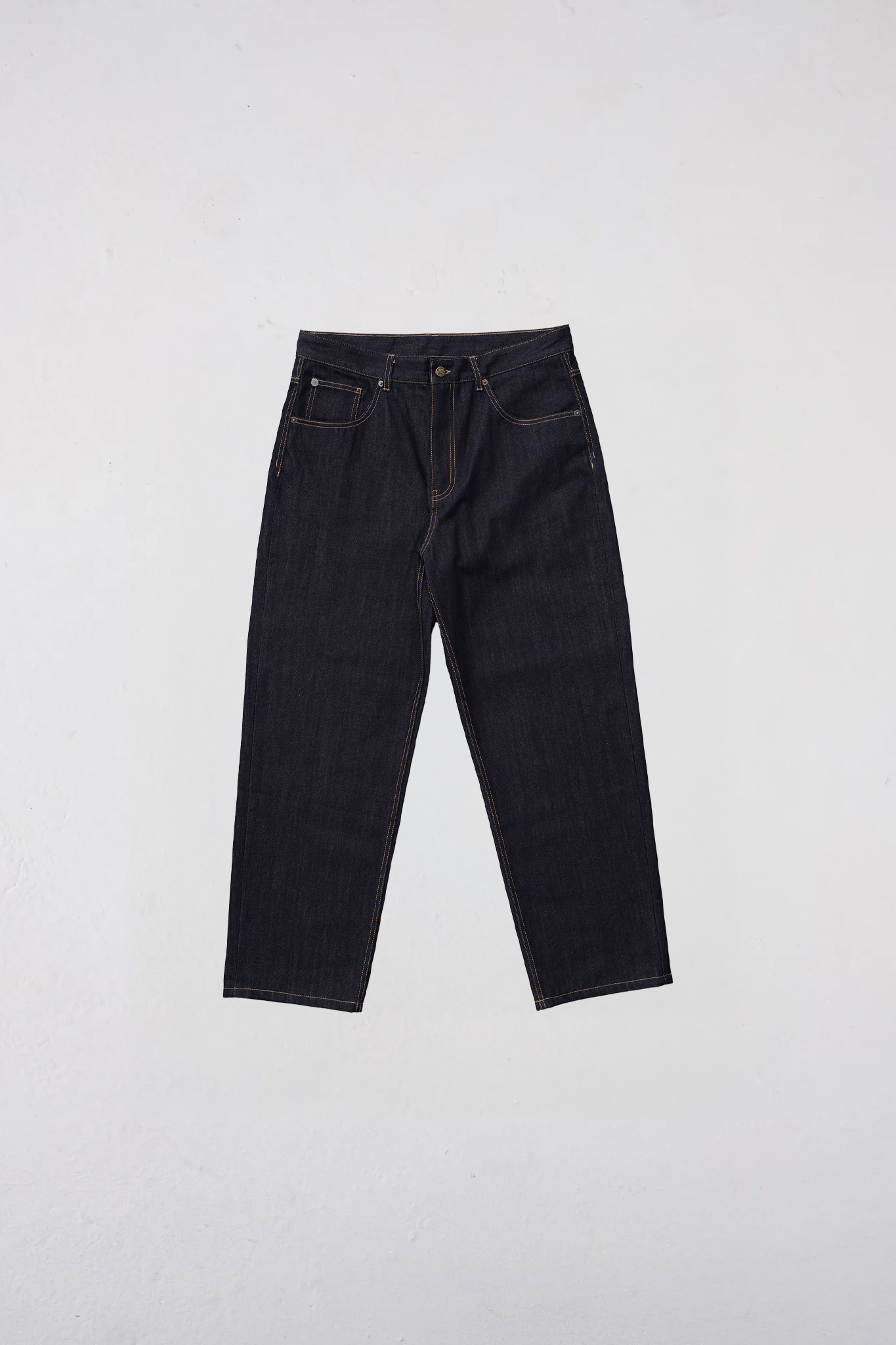 Raw Denim Wide Leg Pants — Goodies Sportives