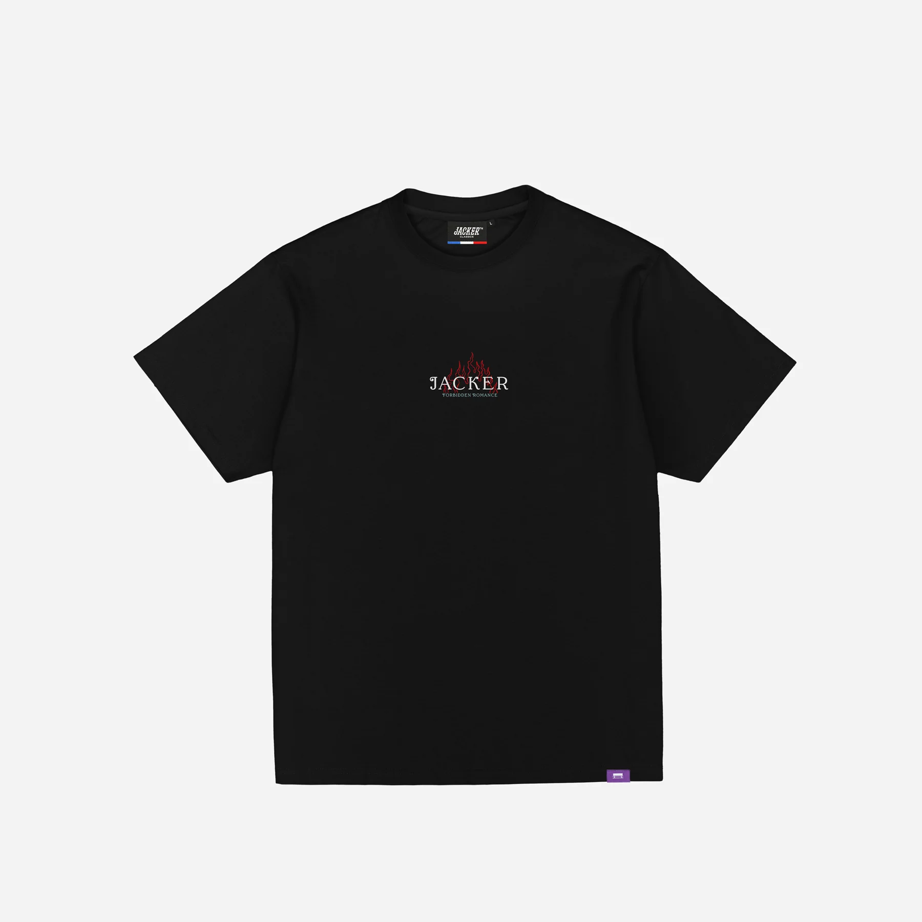 FORBIDEN ROMANCE T-SHIRT BLACK — Jacker