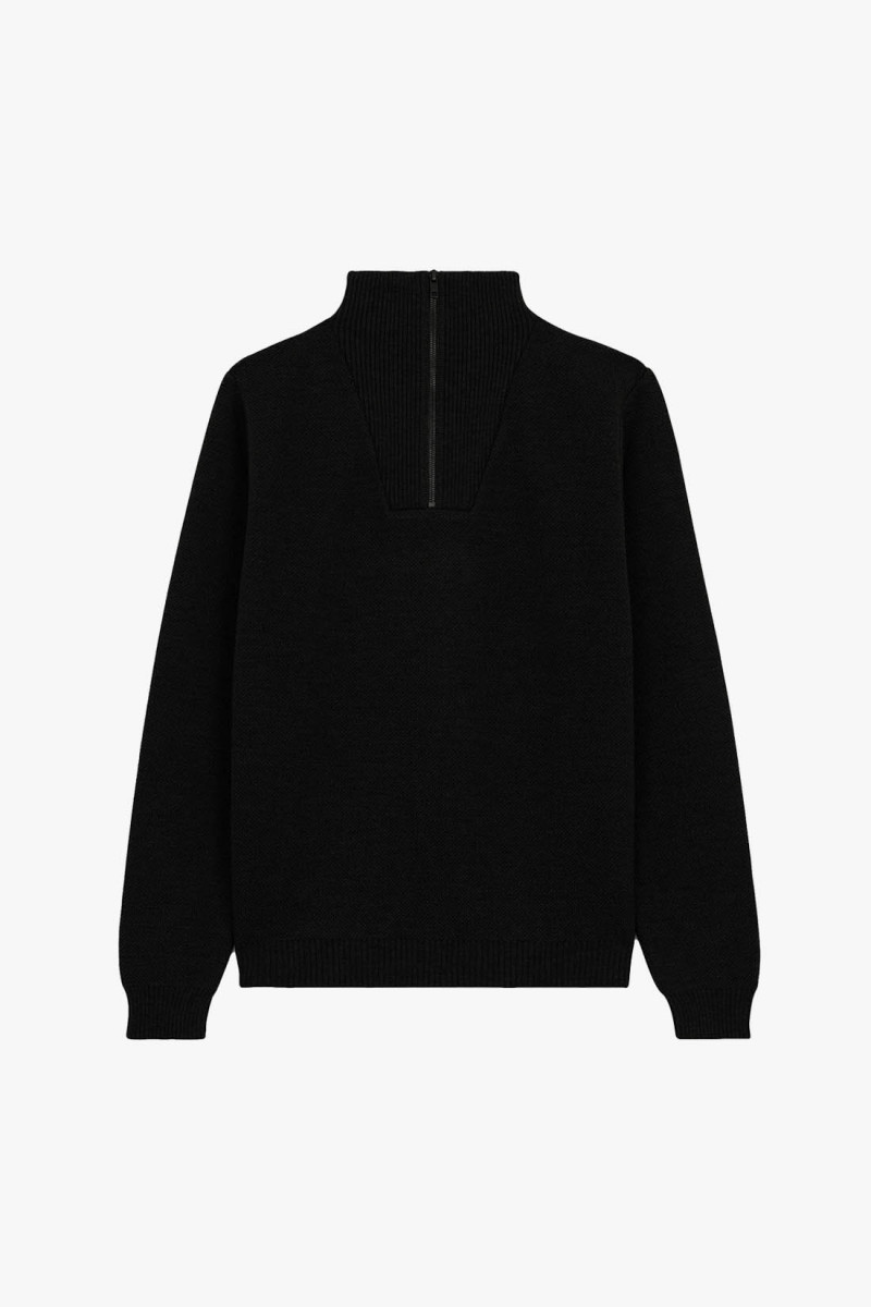 Pull youri camionneur Black — Nitto Knitwear